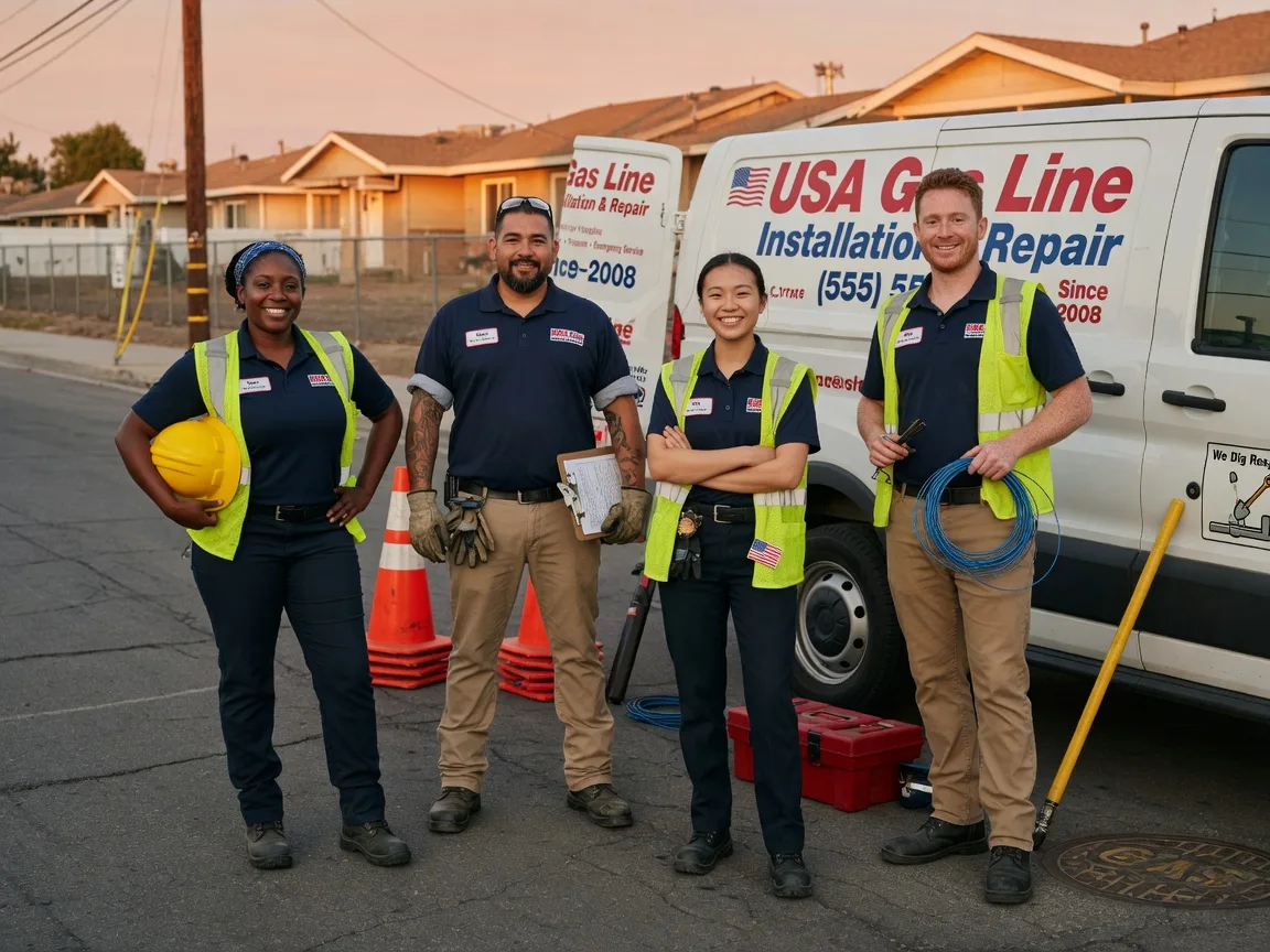 Gas Line Installation company in Saylorsburg, PA